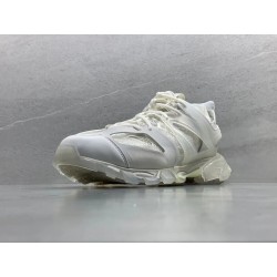 GT Balenciaga Track Clear Sole in White