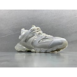 GT Balenciaga Track Clear Sole in White