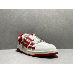 GT Amiri Skel Top low Top Sneakers Red White