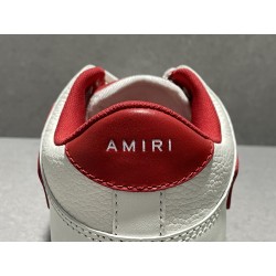 GT Amiri Skel Top low Top Sneakers Red White