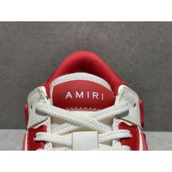 GT Amiri Skel Top low Top Sneakers Red White