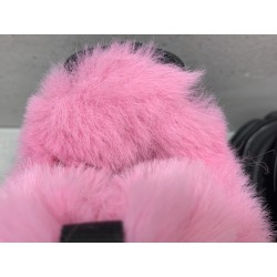 GT Balenciaga Track Fur Black and Pink