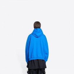 Balenciaga Simpsons Blue Hoodie