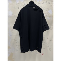 GT Balenciaga Destroyed Flatground Black Tee