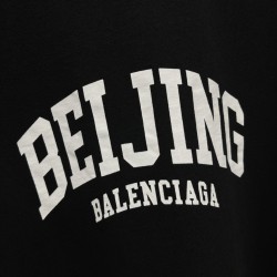 GT Balenciaga Cities Beijing Black Tee