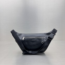 GT Balenciaga Superbusy Beltpack Black Leather 703143210C81000