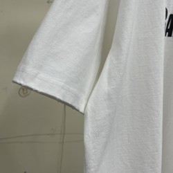 GT Balenciaga CAPS T-SHIRT BOXY FIT IN WHITE 651795TNVL19040