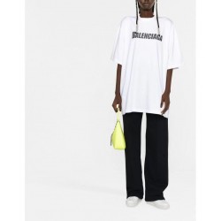 GT Balenciaga CAPS T-SHIRT BOXY FIT IN WHITE 651795TNVL19040