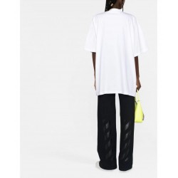 GT Balenciaga CAPS T-SHIRT BOXY FIT IN WHITE 651795TNVL19040