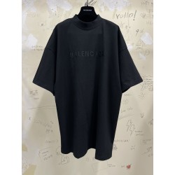 GT Balenciaga MIRROR BALENCIAGA TEE T-SHIRT OVERSIZED IN BLACK 720198TNVR51069