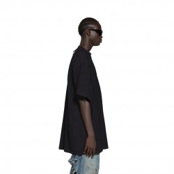 GT Balenciaga MIRROR BALENCIAGA TEE T-SHIRT OVERSIZED IN BLACK 720198TNVR51069