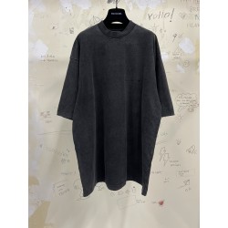 GT Balenciaga STRIKE 1917 T-SHIRT OVERSIZED IN BLACK 694576TMVJ61055