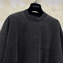 GT Balenciaga STRIKE 1917 T-SHIRT OVERSIZED IN BLACK 694576TMVJ61055