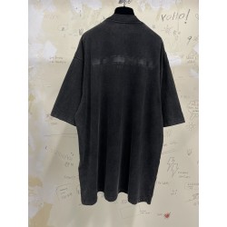 GT Balenciaga STRIKE 1917 T-SHIRT OVERSIZED IN BLACK 694576TMVJ61055