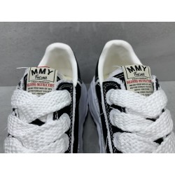 GT Maison MIHARA YASUHIRO MMY Blakey Overhanging Frayed Sneakers