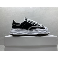 GT Maison MIHARA YASUHIRO MMY Blakey Overhanging Frayed Sneakers