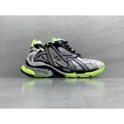 GT Balenciaga Runner Black Neon Yellow 677403W3RBP1093