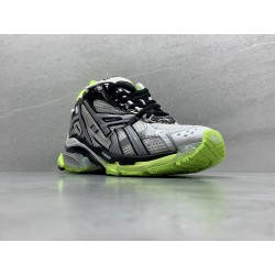 GT Balenciaga Runner Black Neon Yellow 677403W3RBP1093