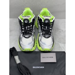 GT Balenciaga Runner Black Neon Yellow 677403W3RBP1093