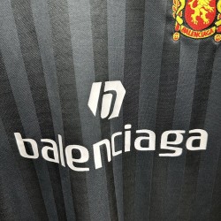 GT Balenciaga Adidas Soccer Jersey Black 723663TNV131000