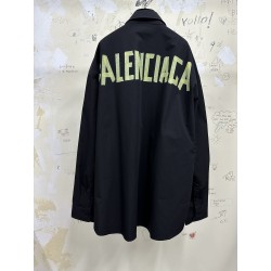 GT Balenciaga Black Tape Type Logo Shirt 738761TNM601000