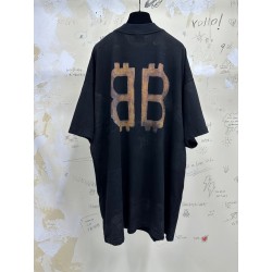 GT Balenciaga Crypto Oversized Tee T-shirt 739028TOVN81055