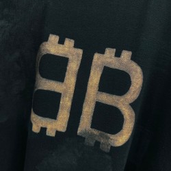 GT Balenciaga Crypto Oversized Tee T-shirt 739028TOVN81055