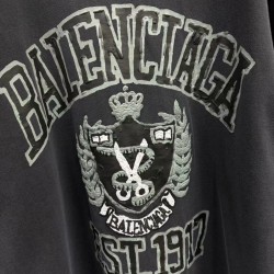 GT Balenciaga  EST.1917 Tshirt Black