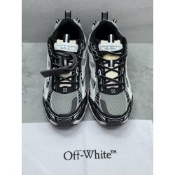 GT Off White Be Right Back Sneakers Black White OMIA295F24FAB0010005