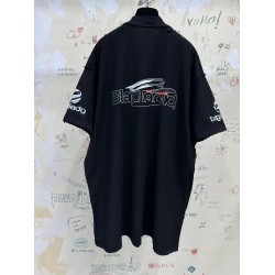 GT Balenciaga AI Generated Inside-Out T-SHIRT  In Black/White