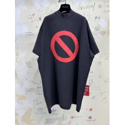 GT Balenciaga Music | Bfrnd Series Inside-Out T-shirt Oversized In Black Faded