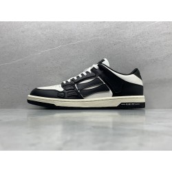 GT Amiri Skel Top low Top Sneakers Black  White  2.0