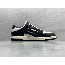 GT Amiri Skel Top low Top Sneakers Black  White  2.0