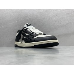 GT Amiri Skel Top low Top Sneakers Black  White  2.0