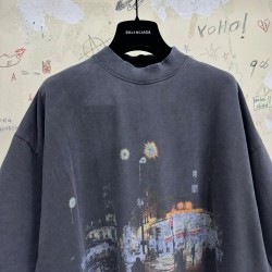 GT  Belleville T-shirt Oversized In Black Faded