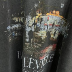 GT  Belleville T-shirt Oversized In Black Faded