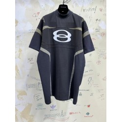 GT Balenciaga Unity Sports Icon Biker T-shirt  In Black