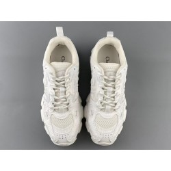 Dior Chrono Technical Mesh Sneakers All White