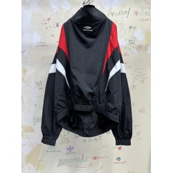 GT Balenciaga 3b Sports Icon  Tracksuit Jacket in Black