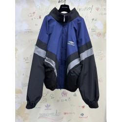 GT Balenciaga 3b Sports Icon  Tracksuit Jacket in Blue