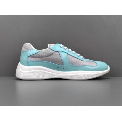 GT Prada Amecica's Cup Fabric Sneakers Green