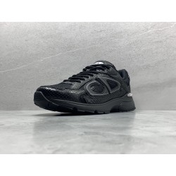 GT Dior B30 Sneakers Python Black 3SN279ZAH90044