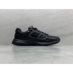 GT Dior B30 Sneakers Python Black 3SN279ZAH90044