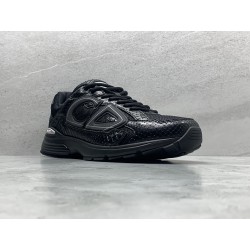 GT Dior B30 Sneakers Python Black 3SN279ZAH90044