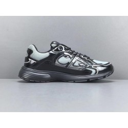 GT Dior B30 Sneakers Patent Leather Blue