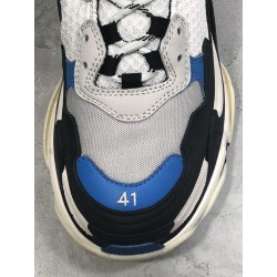 GT Batch Balenciaga Triple S White Black Blue