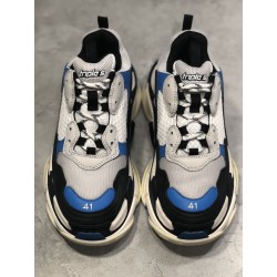 GT Batch Balenciaga Triple S White Black Blue