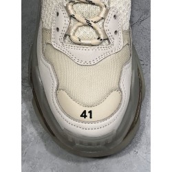 GT Batch Balenciaga Triple-S Clear Sole Off White