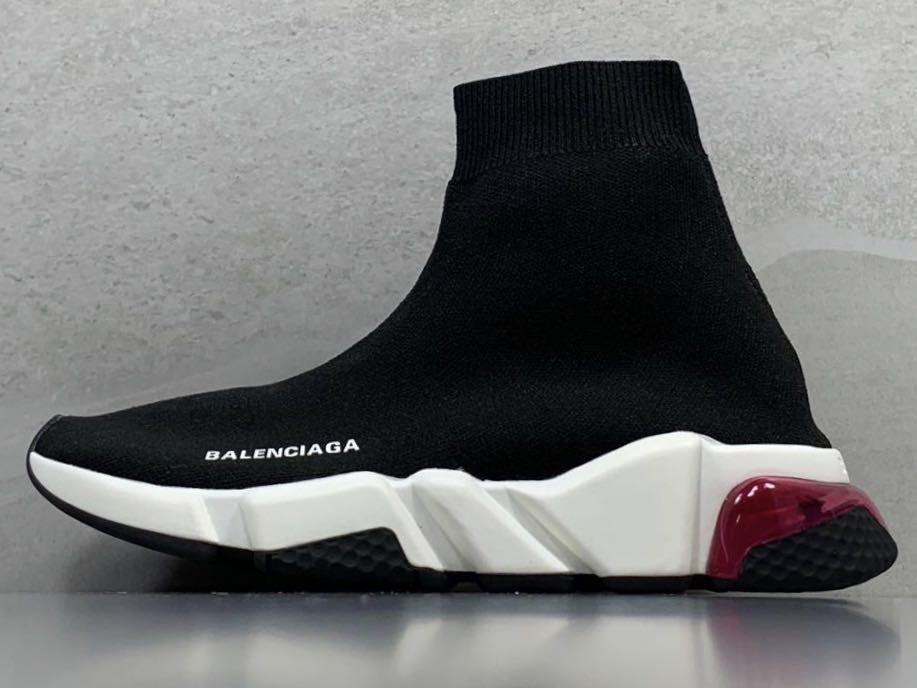 balenciaga speed clear sole trainers