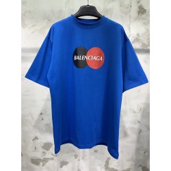 Balenciaga Master Card Tee Royal